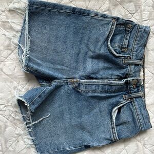 We The Free blue jean shorts. Size 25.